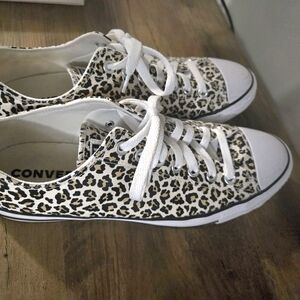 Converse Women's Leopard Print Sneakers